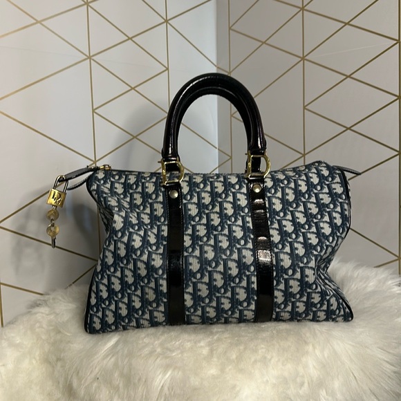 💯Authentic Christian Dior Boston Bag🍀 - Picture 4 of 16